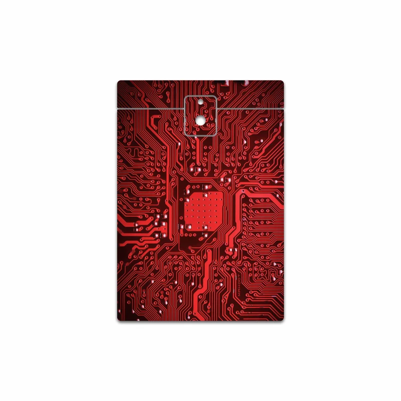 برچسب پوششی ماهوت مدل Red Printed Circuit Board مناسب برای گوشی موبایل بلک بری Passport