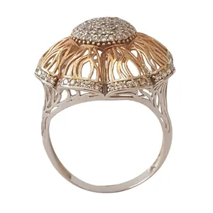 انگشتر نقره زنانه مدل AMT_R054