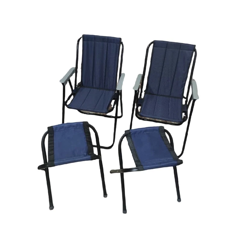  صندلی سفری مدل تاشو  مجموعه 4 عددی