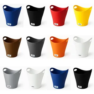 سطل زباله اداری جهان مدل دسته دار بسته ۱۲ عددی