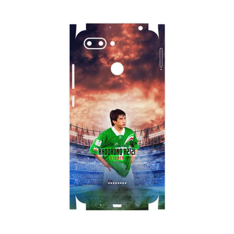 برچسب پوششی ماهوت مدل Khodadad Azizi-FullSkin مناسب برای گوشی موبایل شیائومی Redmi 6