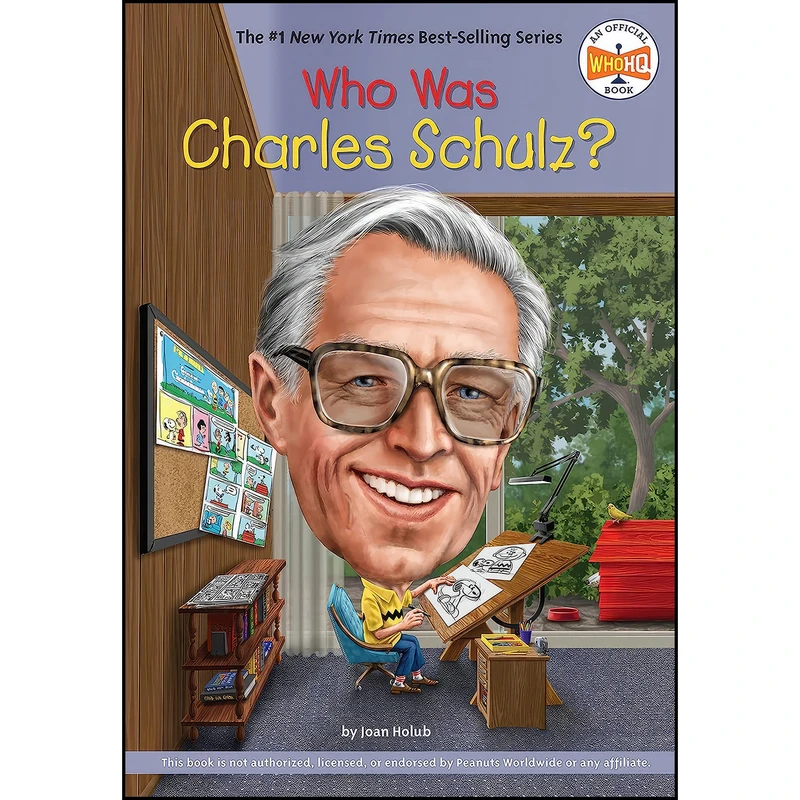کتاب Who Was Charles Schulz? اثر Joan Holub and Who HQ and Tim Foley انتشارات Penguin Workshop