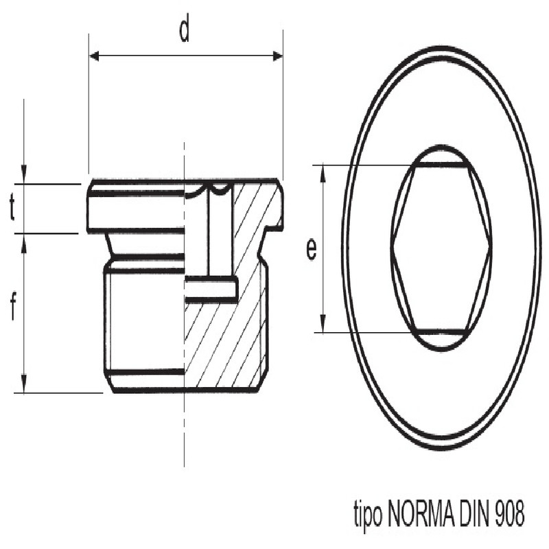 پیچ تخلیه روغن منبع هیدرولیک مدل 1GTBE20A