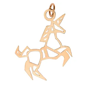 آویز گردنبند طلا 18 عیار زنانه الن نار مدل ELN3044