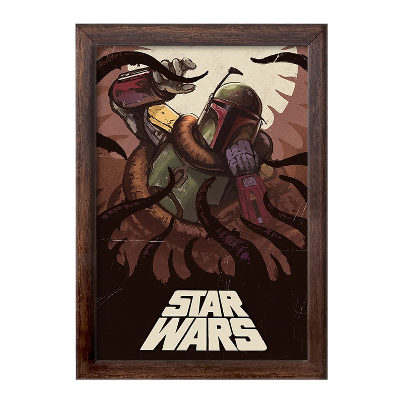 تابلو خندالو طرح جنگ ستارگان (Star Wars) کد F1771