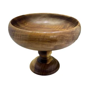 میوه خوری چوبی مدل پایه دار