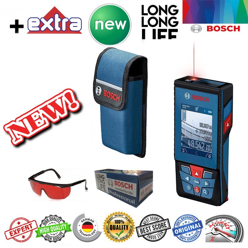 قیمت و خرید متر لیزری بوش مدل ISO NORM 16331 1 کد GLM 100 25 C