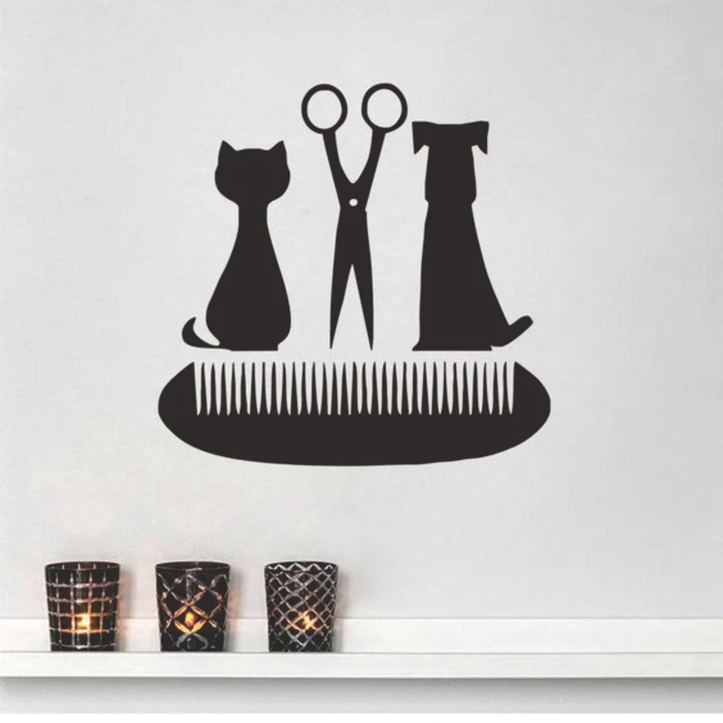 استیکر والتت مدل سالن نظافت حیوانات خانگی کد 06