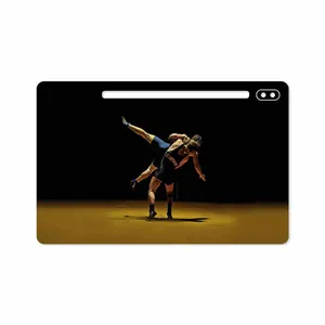 MAHOOT Wrestling Cover Sticker for Samsung Galaxy Tab S6 2019 SM-T865