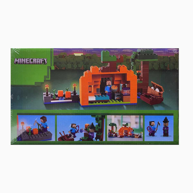 ساختنی 258 تکه ماینکرافت مدل Pumpkin Farm کد 31248