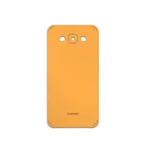 MAHOOT Matte-Orange Cover Sticker for Samsung Galaxy E7