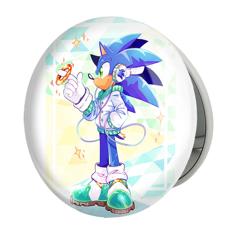 آینه جیبی خندالو طرح سونیک (Sonic) مدل تاشو کد 37025