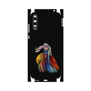 MAHOOT Rainbow Hair Digital Art-FullSkin Cover Sticker for Huawei Y8p