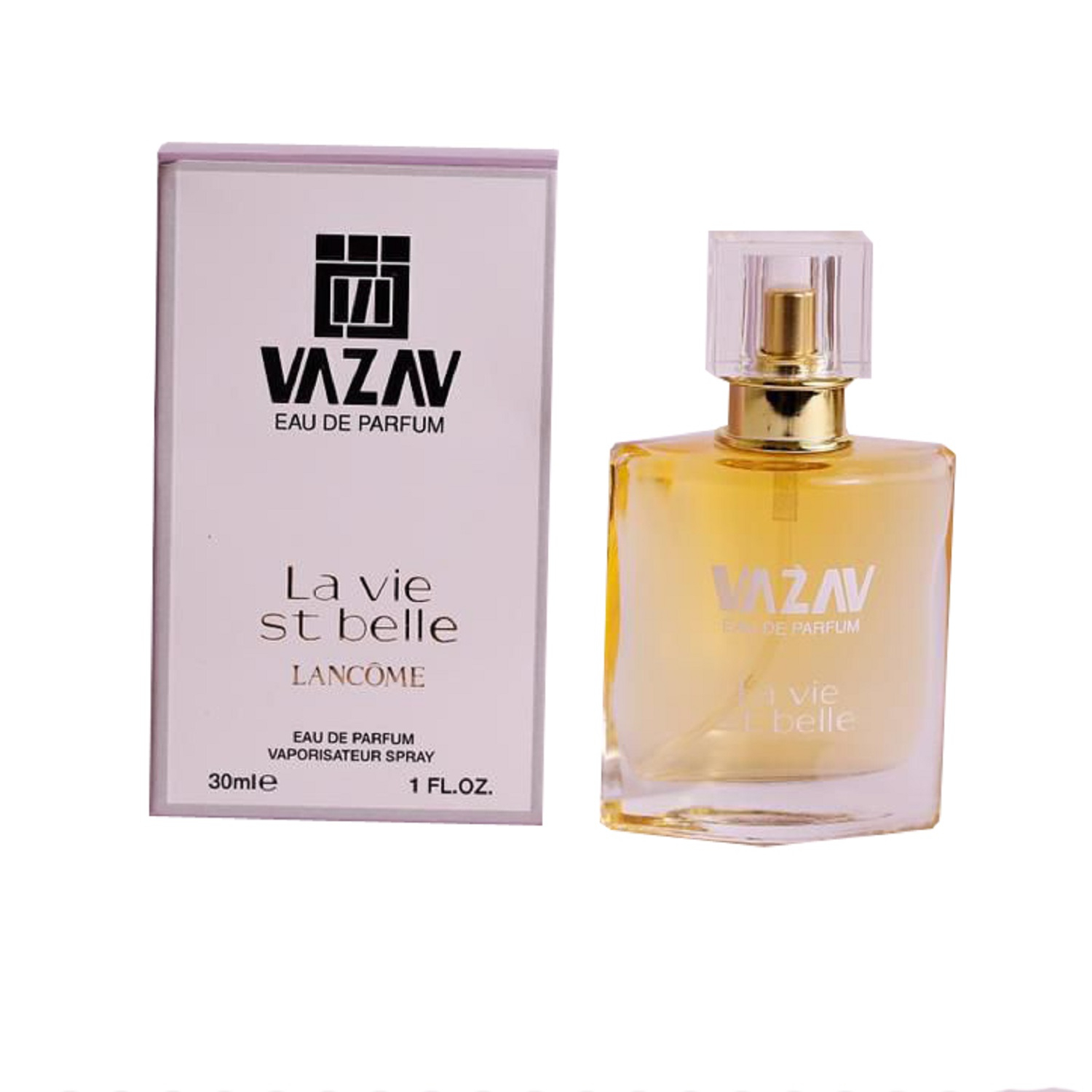 عطر جیبی زنانه واژاو مدل  Lancome La Vie Est Belle حجم 30 میلی لیتر