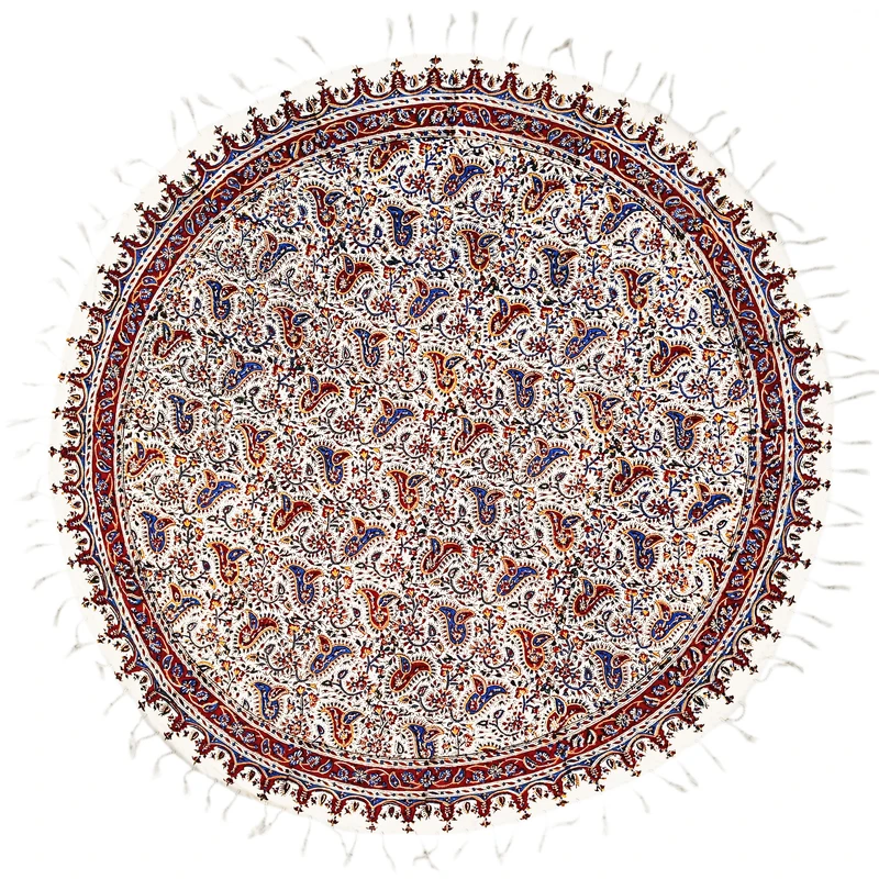 رومیزی قلمکار مدل سلسله