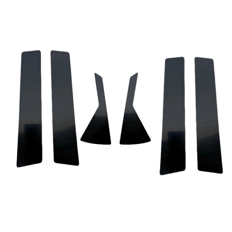 برچسب ستون طرح پیانویی کد 60010 مناسب برای کی ام سی x5 و جک S5 بسته 6 عددی