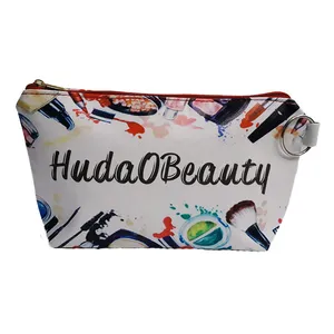 کیف لوازم آرایش زنانه مدل قایقی چاپی کد 15