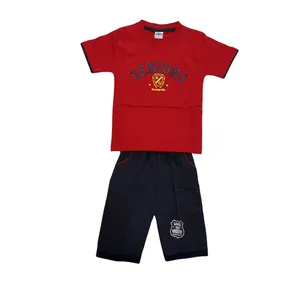 ست تی شرت و شلوارک پسرانه مدل ASH467