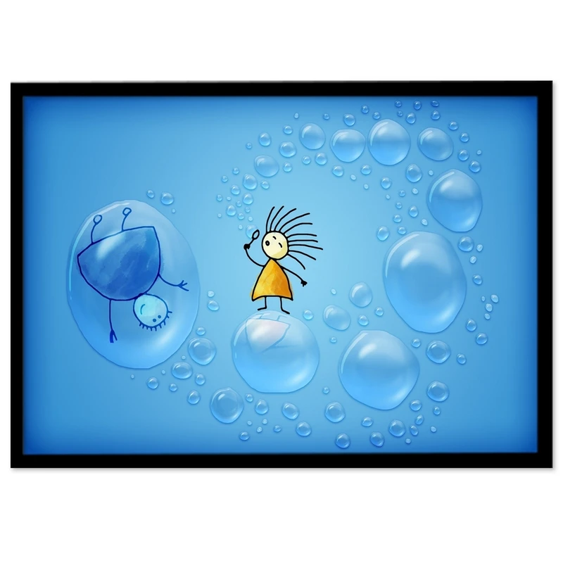 تابلو بکلیت طرح کودکانه عروسکی مدل B-s326