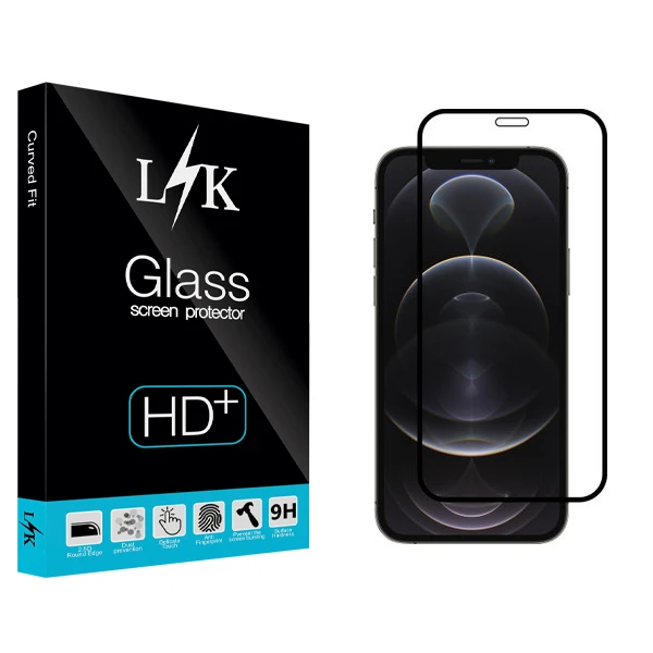 محافظ صفحه نمایش ال کی مدل +LITE مناسب برای گوشی موبایل اپل iPhone 12