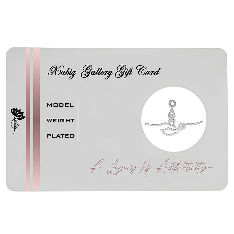 طلا گرمی 18 عیار ژابیز مدل لاین آرت شمع g46