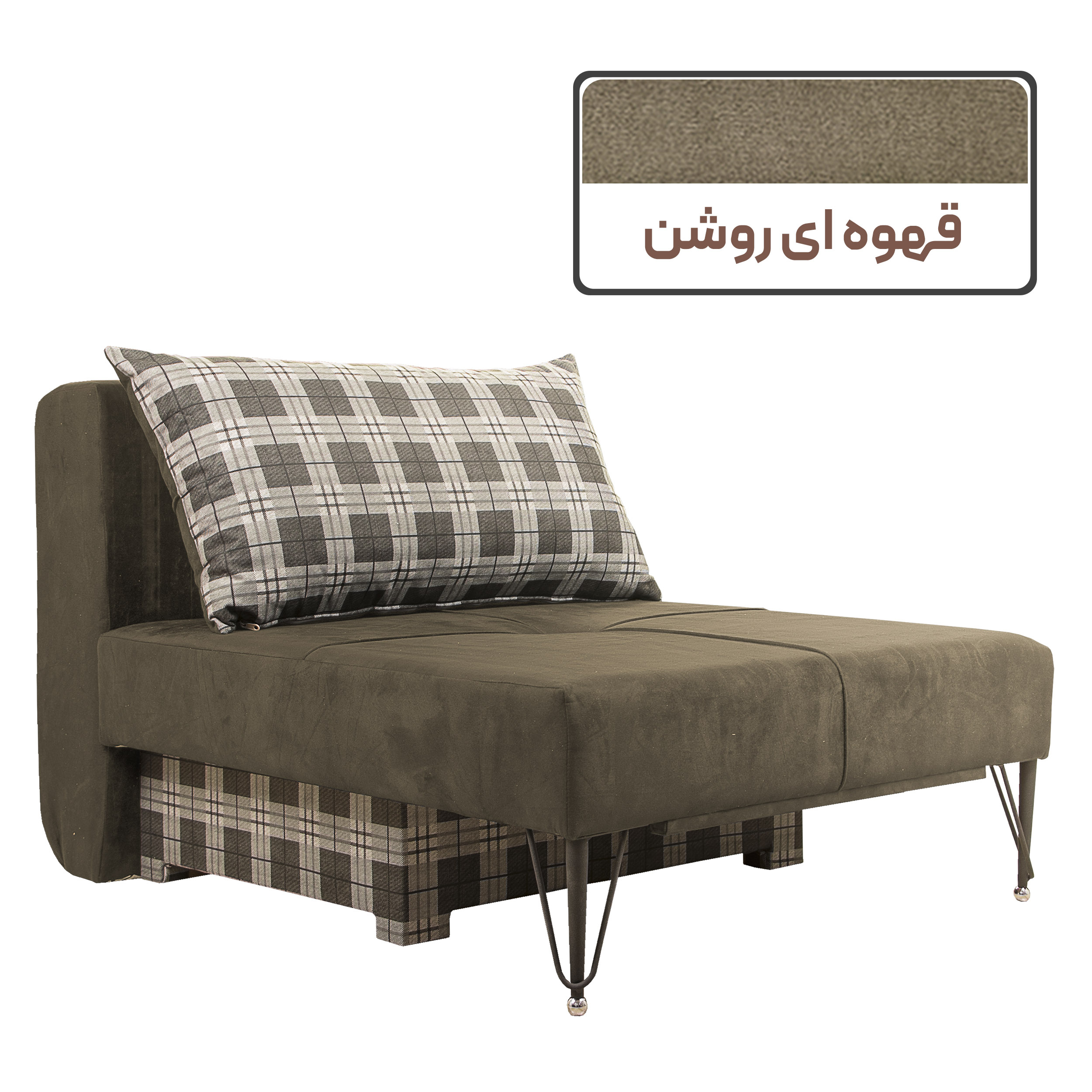 مبل تختخواب شو 1 نفره مدل آرنگ متیوس 2