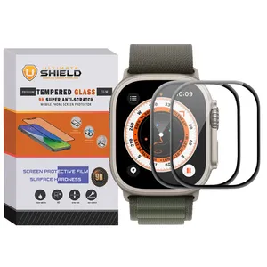 Ultimate Shield PMA-UL Nano Screen Protector suitable for Apple Watch Ultra / Ultra 2 49mm Pack of 2