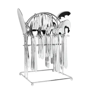 سرویس قاشق و چنگال 39 پارچه رولنزا مدل رومیزی کد A48