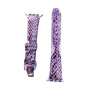 بند صنایع چرم پیری مدل P38 مناسب برای اپل واچ 42/44/45/49 میلیمتری
