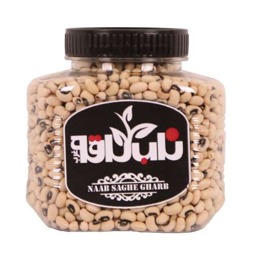 لوبیا چشم بلبلی درجه یک ناب ساقه غرب - 500 گرم