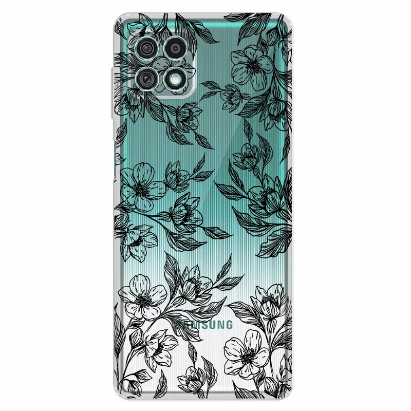 کاور مگافون طرح گل مدل C50-B مناسب برای گوشی موبایل سامسونگ Galaxy A22 5G