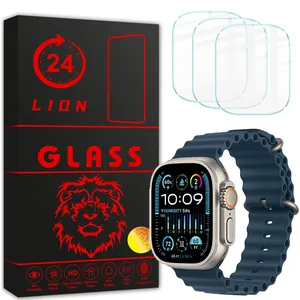  LION RB007 Screen Protector For Apple Watch Ultra 2 Pack Of 3
