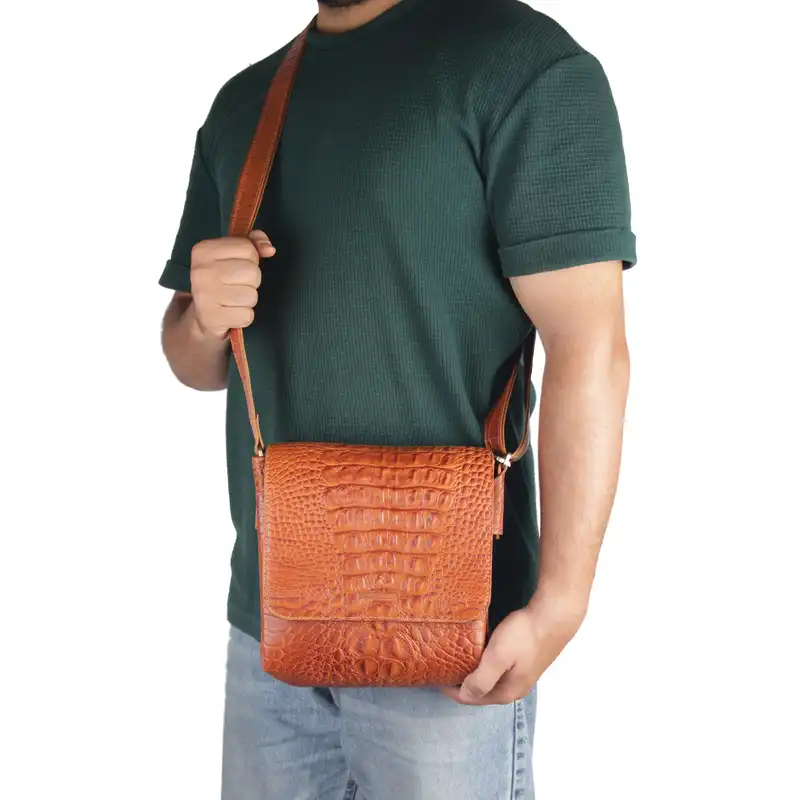 کیف رودوشی چرم بارز مدل DG39.FULLKO