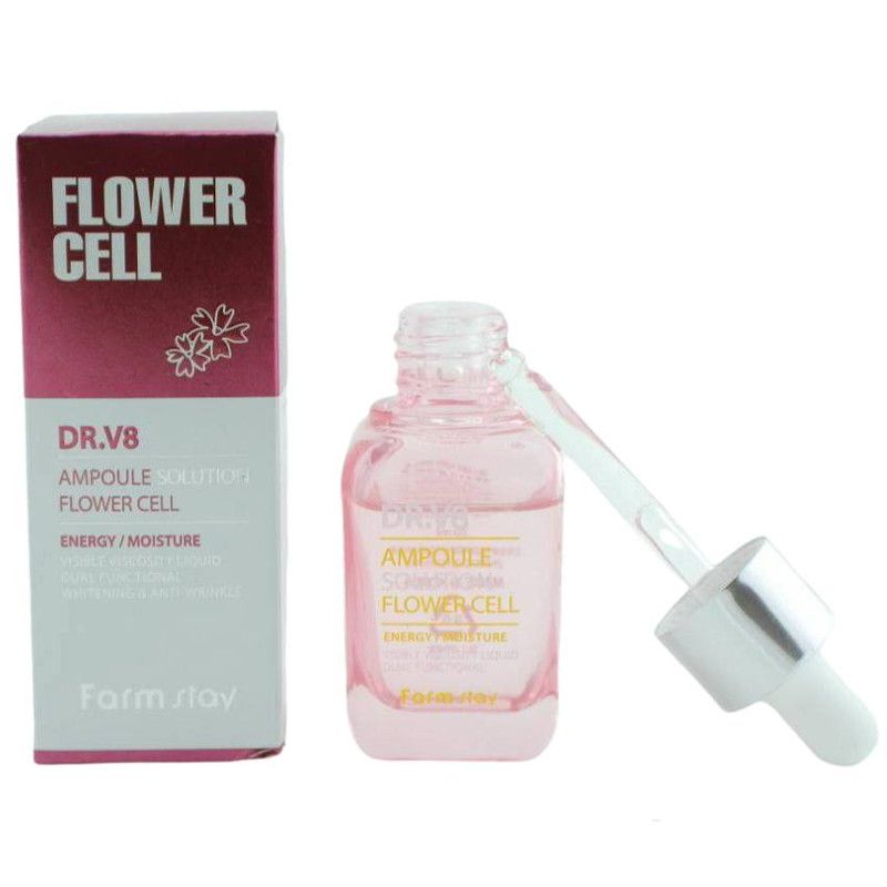 سرم پوست فارم استی مدل  solution flowe حجم 30 میلی لیتر