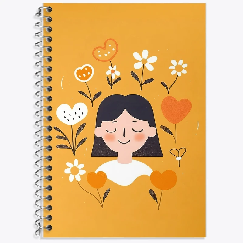 دفتر لغت 50 برگ خندالو طرح دخترانه کد F1923