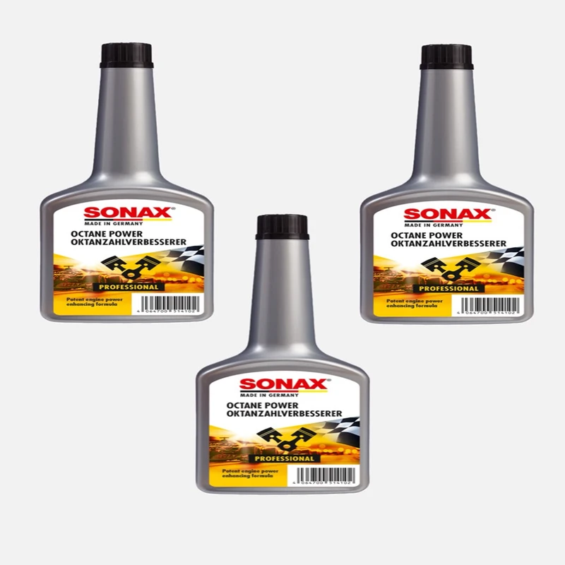 مکمل تقویت اکتان سوخت خودرو سوناکس مدل 514100 حجم 250 میلی لیتر بسته 3 عددی