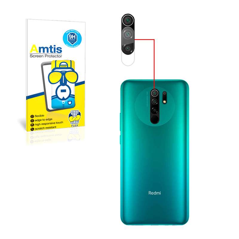 محافظ لنز دوربین امتیس مدل redmi9 مناسب برای گوشی موبایل شیائومی REDMI 9