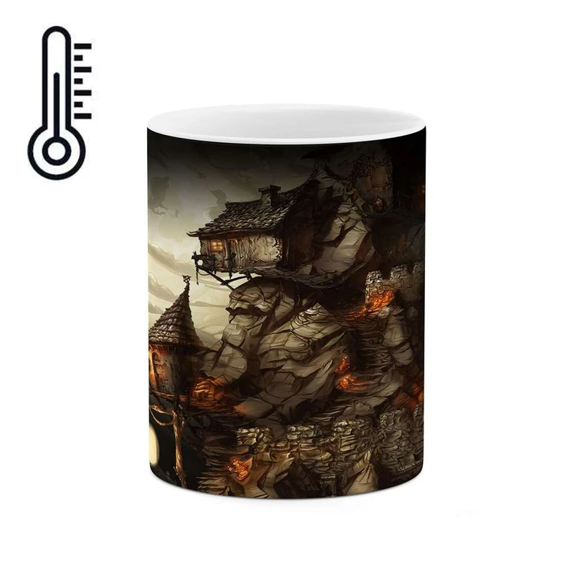 ماگ حرارتی کاکتی مدل انیمه کد  mgh13003