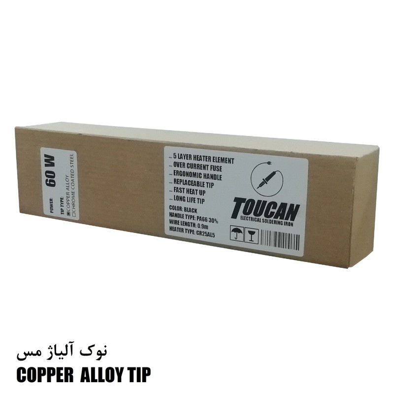 هویه 60 وات توکان مدل COPPER TIP