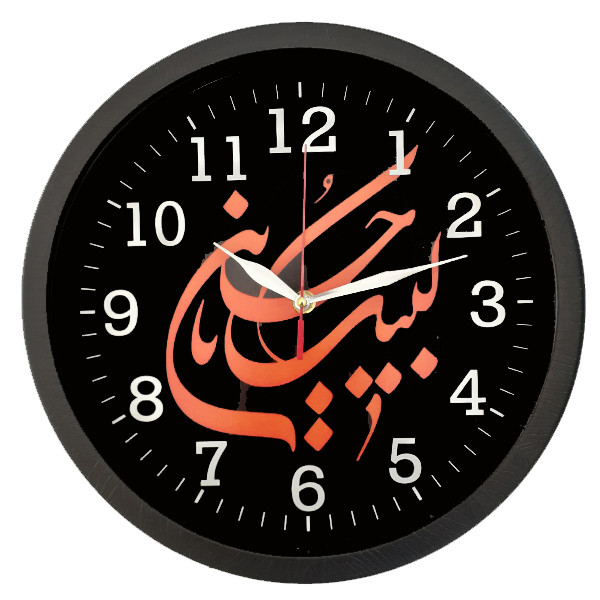 ساعت دیواری طرح مذهبی کد 40223 ساعت دیواری طرح مذهبی کد 40223