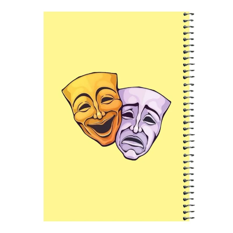 دفتر مشق 80 برگ اس جی مدل تئاتر   