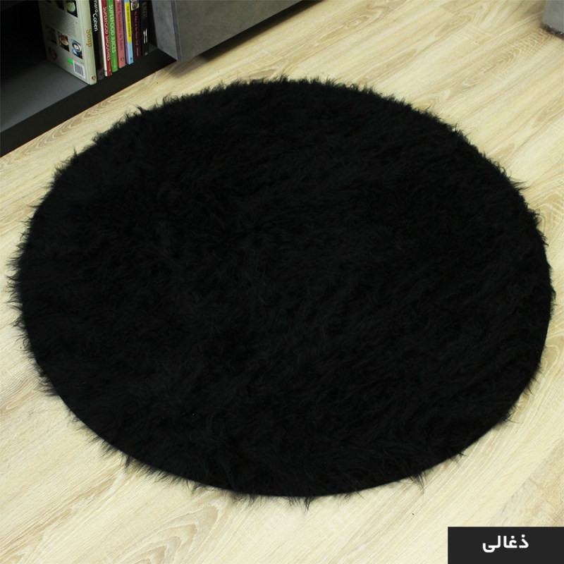 پادری هیراد هوم فرنشینگ طرح خز فانتزی سایز 110×110 سانتی متر