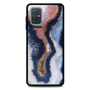 AKAM AMC-WSGA71-MARBLE-27 Cover For Samsung Galaxy A71