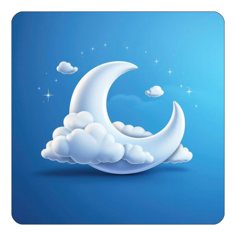 مگنت کاکتی طرح ماه و ستاره مدل mp50544