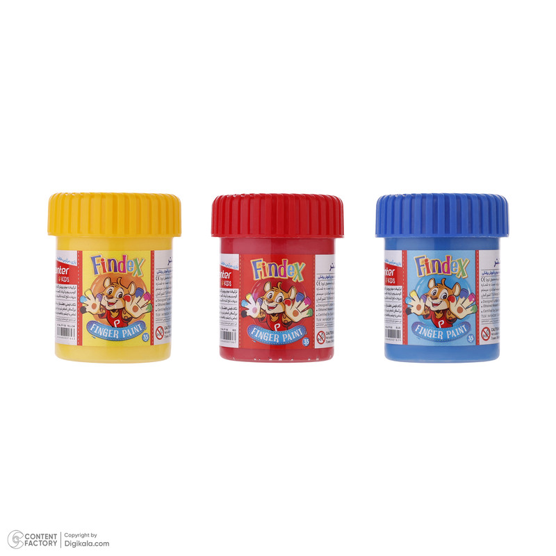 رنگ انگشتی 3 رنگ پنتر مدل Findex