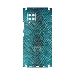 MAHOOT Blue Snake Skin-FullSkin Cover Sticker for Samsung Galaxy A42