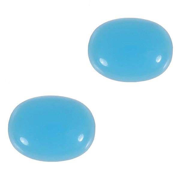 سنگ عقیق آبی کد 65040 بسته 2 عددی
