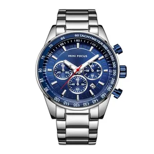 ساعت مچی عقربه‌ای مردانه مینی فوکوس مدل 0187BLU