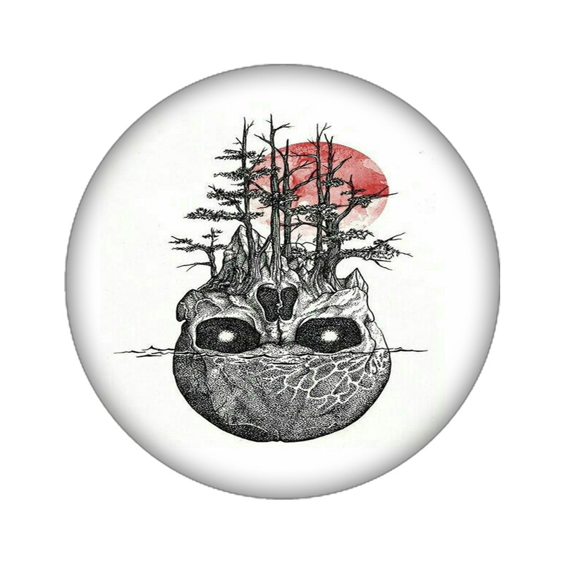 استیکر تزئینی موبایل مدل اسکلت کد 3986