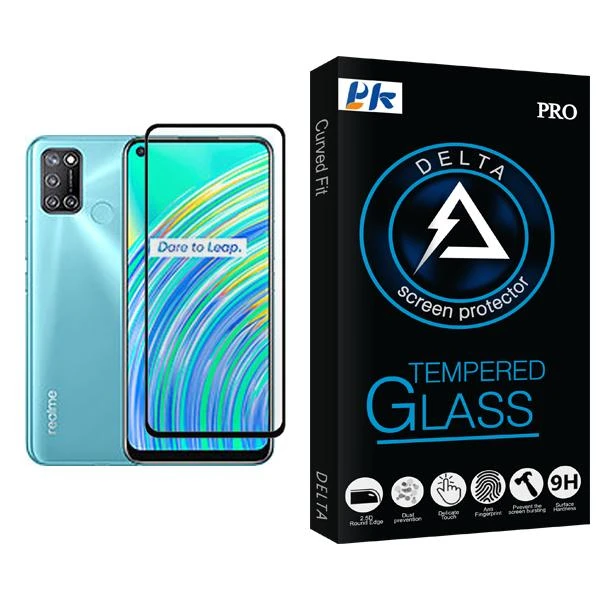 محافظ صفحه نمایش پی کی مدل Delta Glass MIX001 مناسب برای گوشی موبایل ریلمی C17